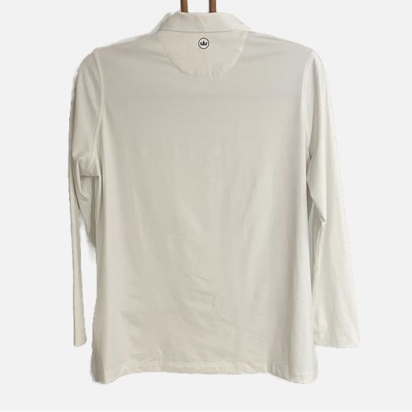 Peter Millar Golf Polo White Size XL - Picture 3 of 10